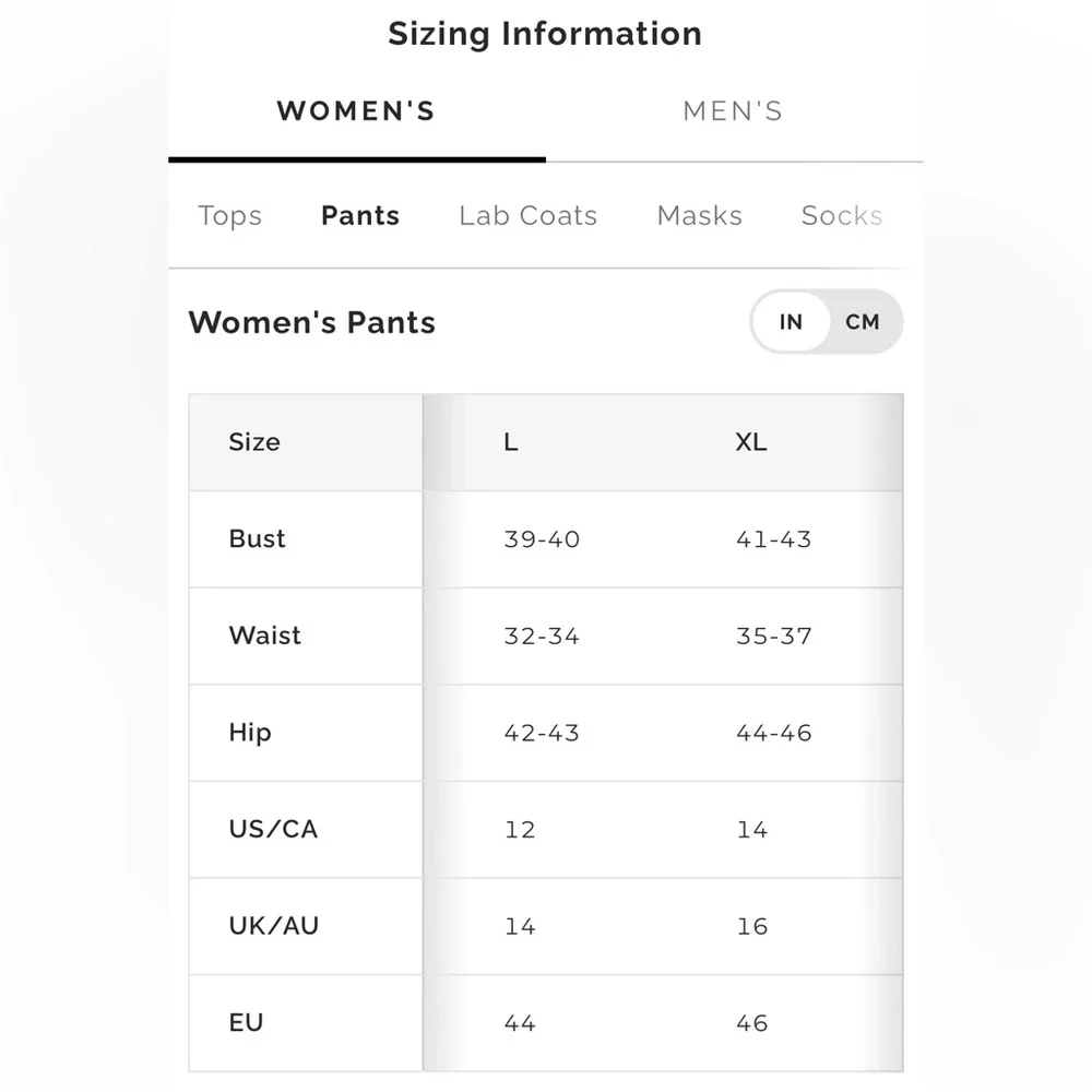 Figs - High waisted Livingston scrub pants in pink cloud (Tall XL) - Picture 3 of 11